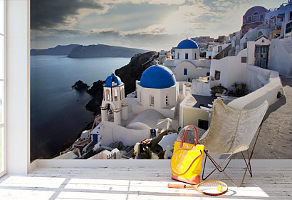 Fototapeta Súmrak nad Santorini 1178